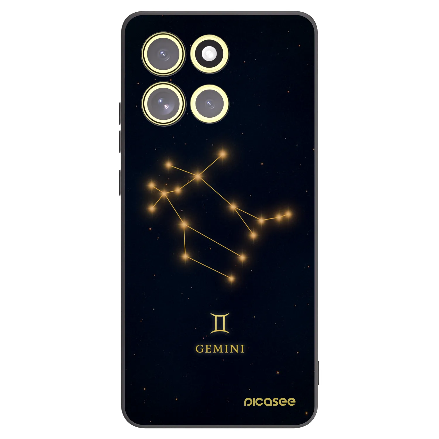 Picasee husă neagră din silicon pentru Motorola Moto G86 5G - GEMINI
