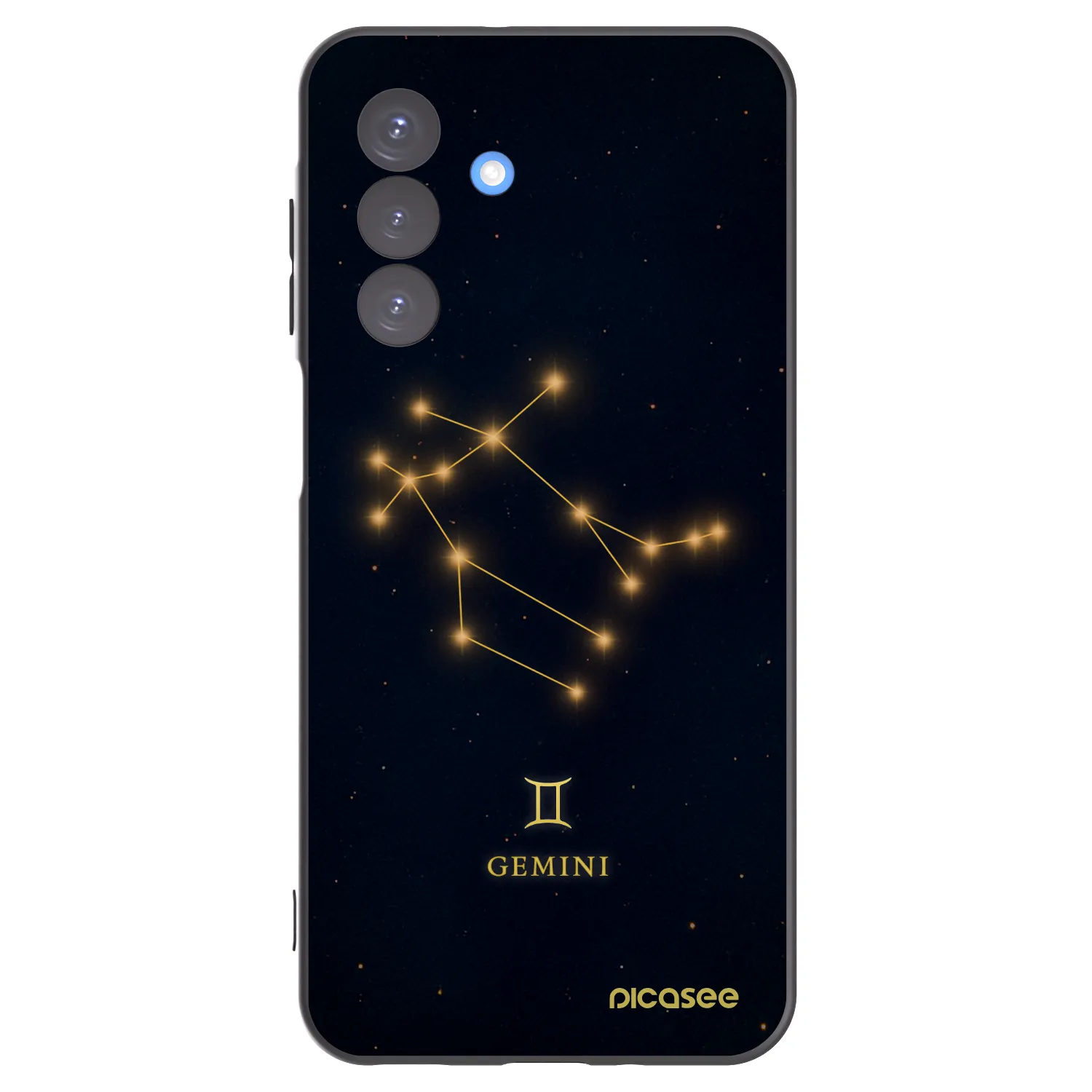 Picasee husă neagră din silicon pentru Samsung Galaxy A17 5G - GEMINI