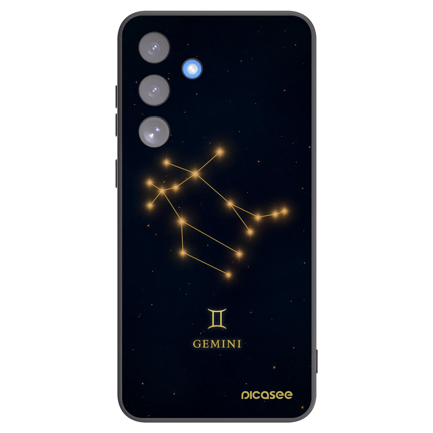 Picasee husă neagră din silicon pentru Samsung Galaxy S25 FE 5G - GEMINI