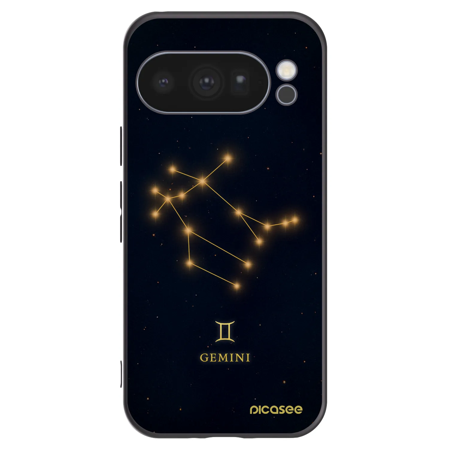 Picasee husă neagră din silicon pentru Google Pixel 10 Pro - GEMINI