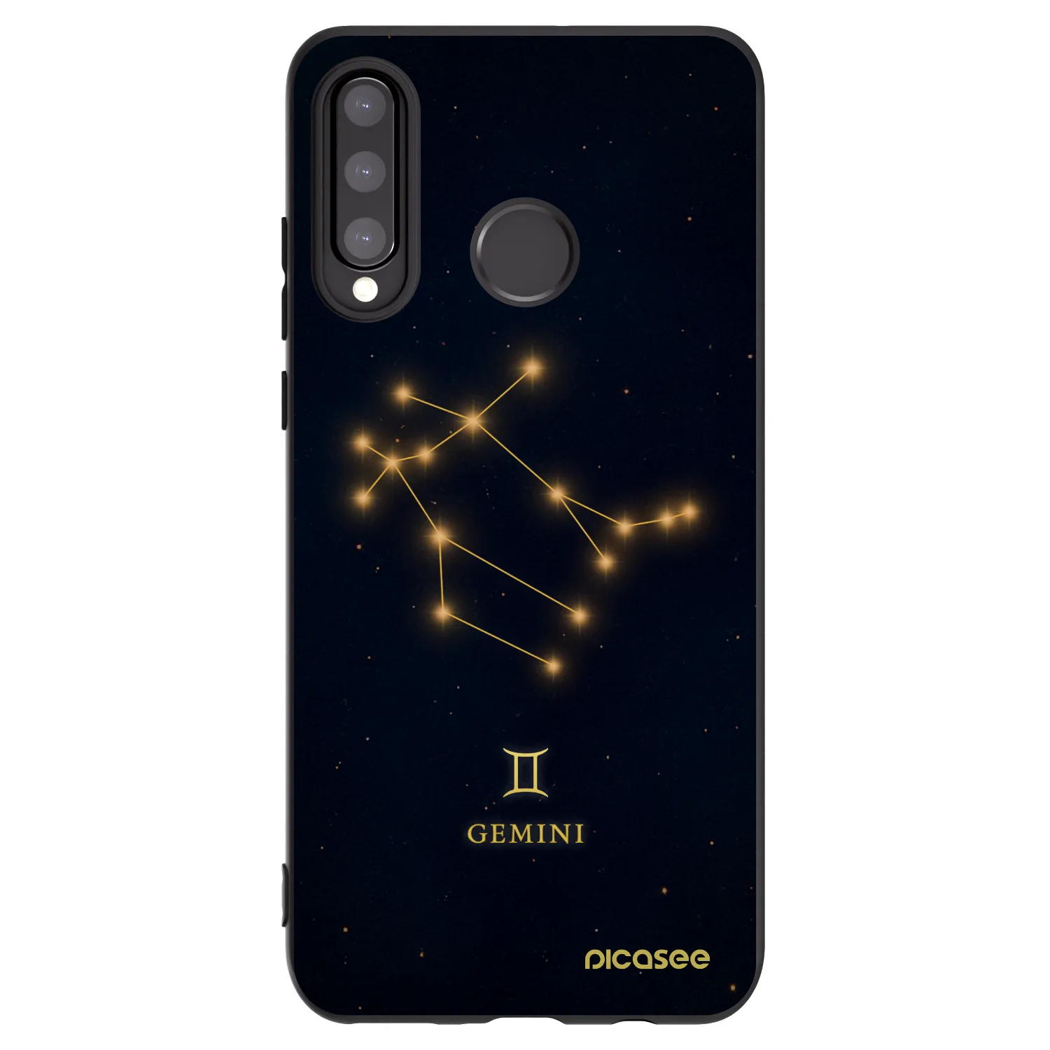 Picasee husă neagră din silicon pentru Huawei P30 Lite - GEMINI