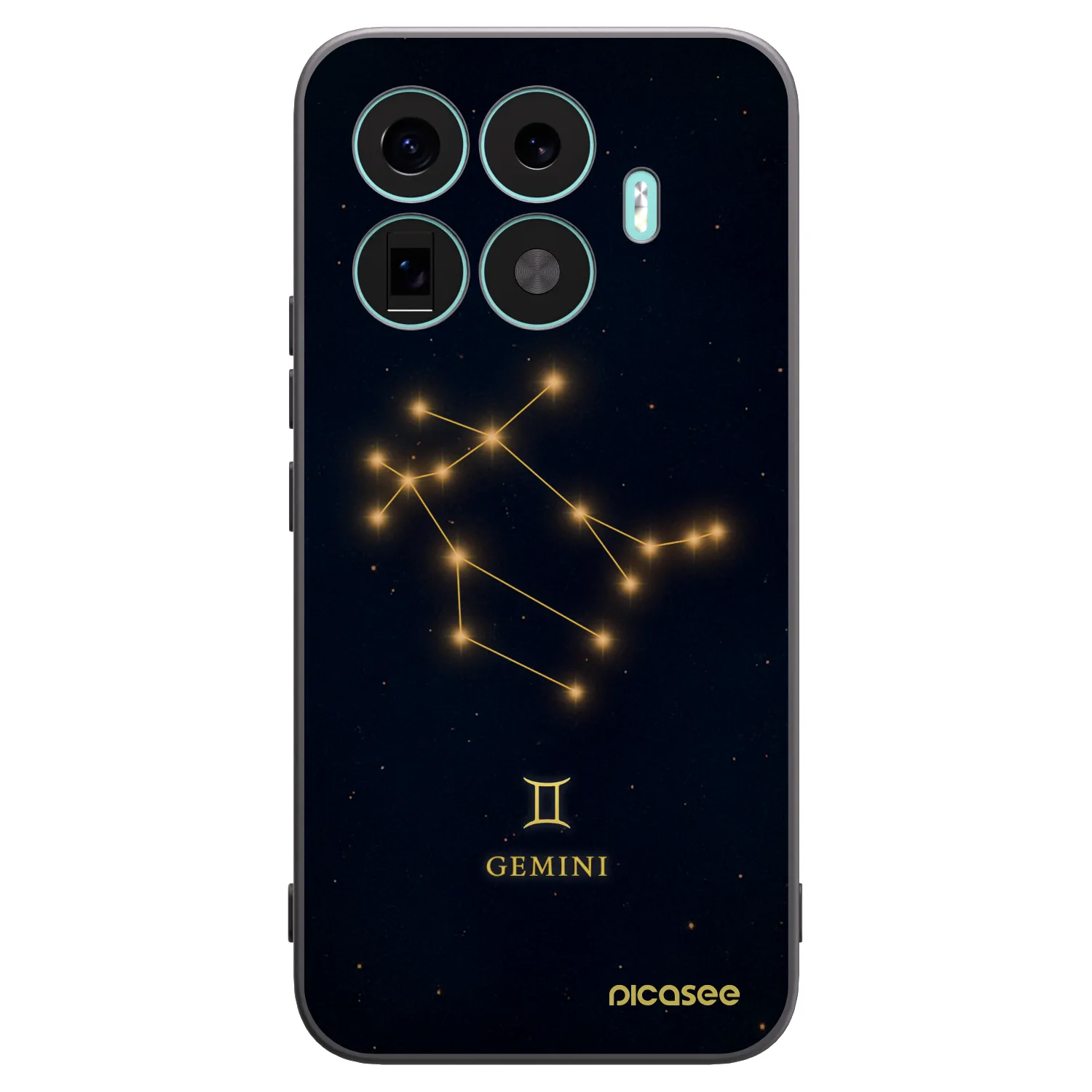 Picasee husă neagră din silicon pentru Xiaomi 17T Pro - GEMINI