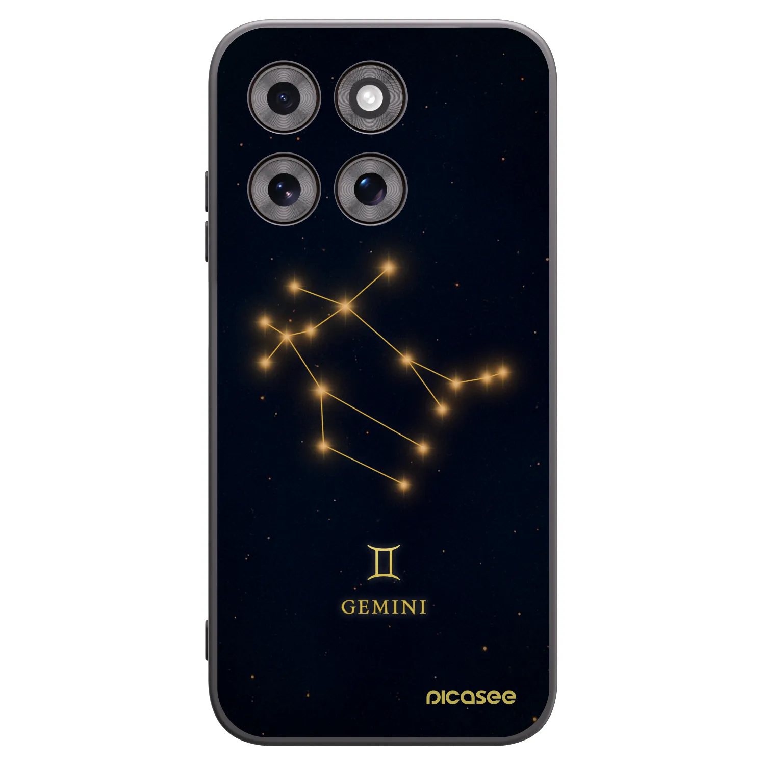 Picasee husă neagră din silicon pentru Motorola Moto G77 - GEMINI