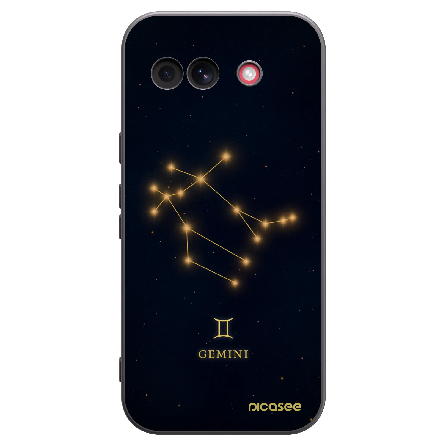 Picasee husă neagră din silicon pentru Google Pixel 10a - GEMINI