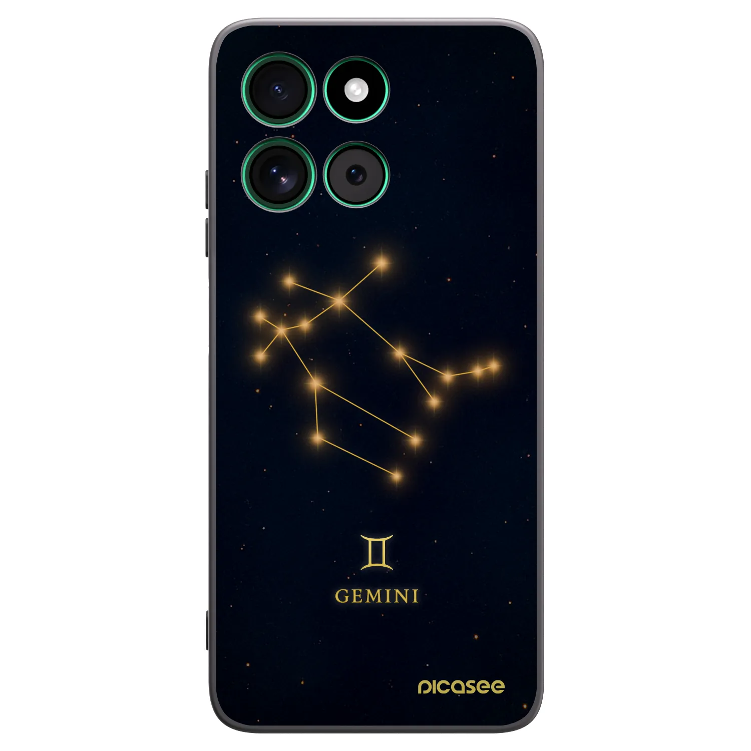 Picasee husă neagră din silicon pentru Motorola Moto G57 Power - GEMINI
