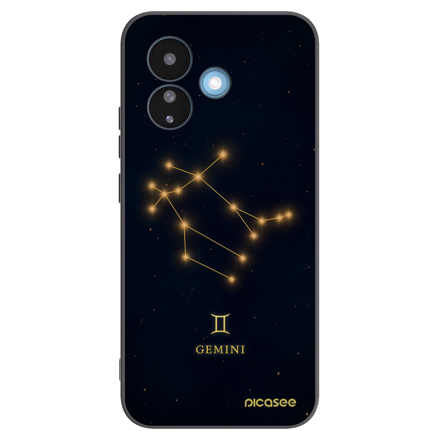 Picasee husă neagră din silicon pentru Xiaomi Redmi Note 17 Pro 5G - GEMINI