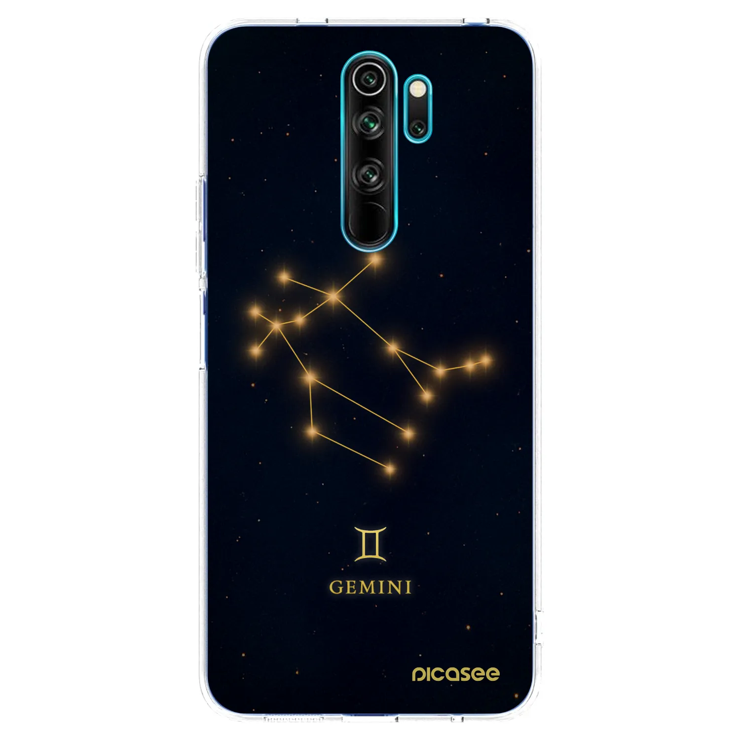 Picasee husă transparentă din silicon pentru Xiaomi Redmi Note 8 Pro - GEMINI