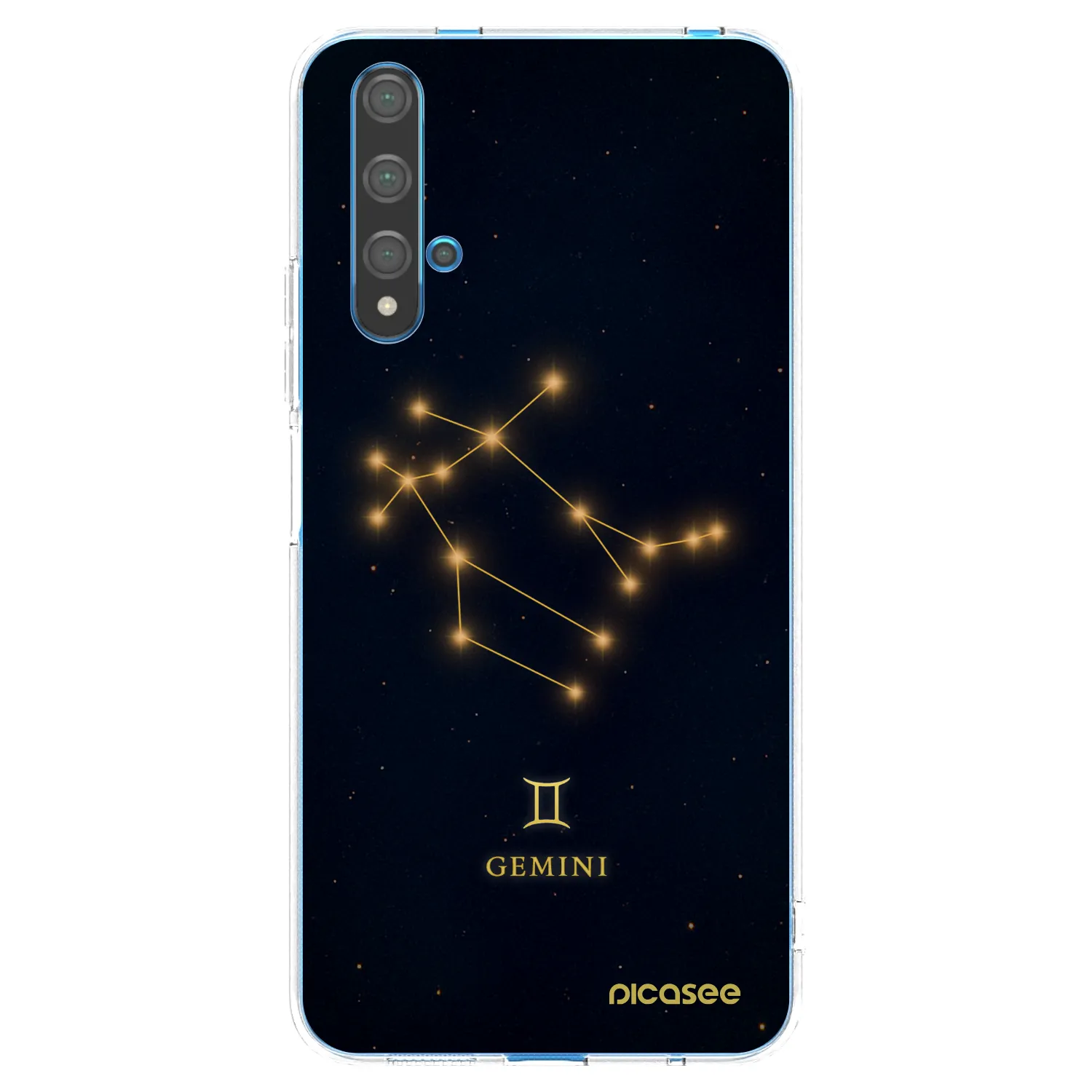 Picasee husă transparentă din silicon pentru Huawei Nova 5T - GEMINI
