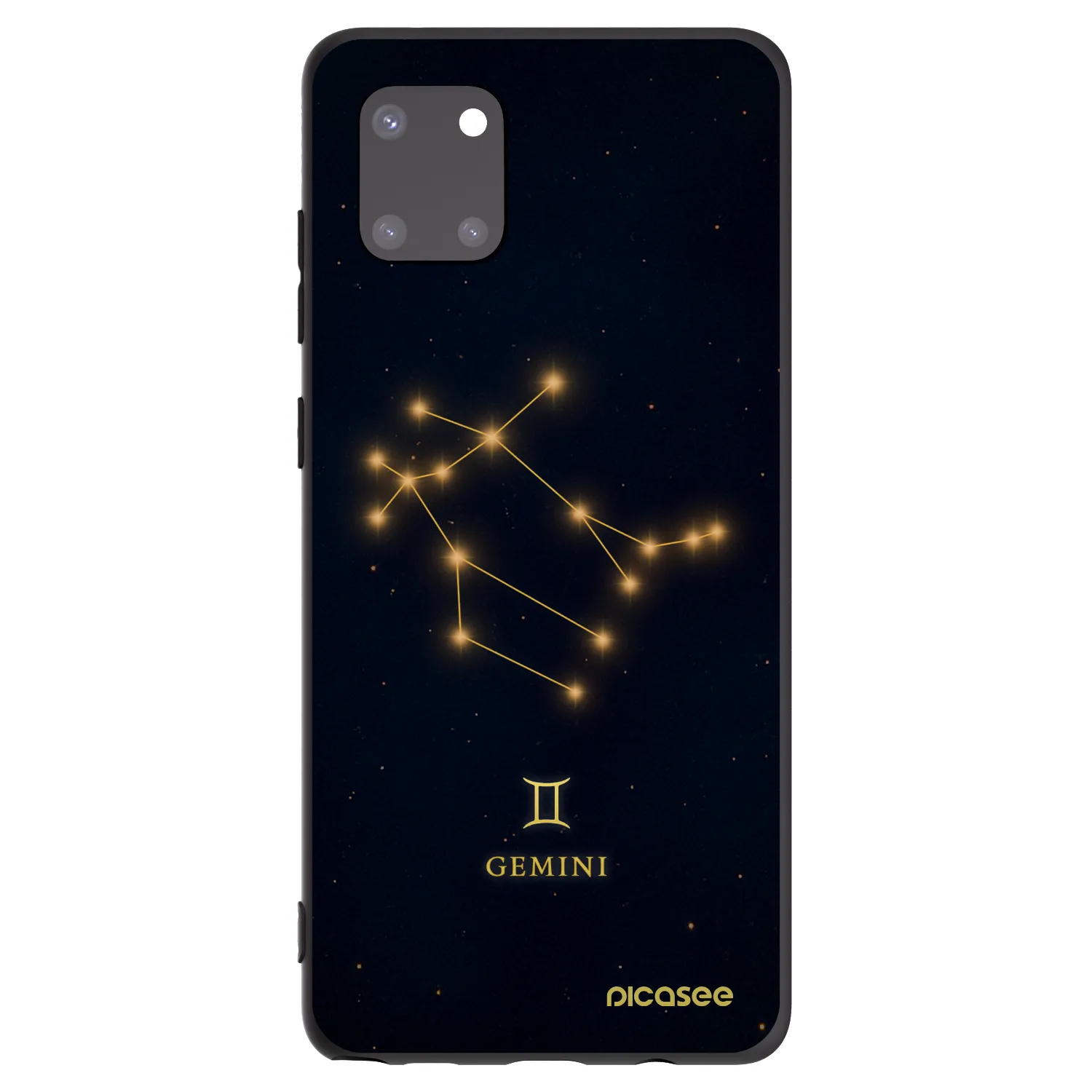 Picasee husă neagră din silicon pentru Samsung Galaxy Note 10 Lite N770F - GEMINI
