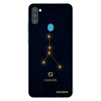 Picasee husă transparentă din silicon pentru Samsung Galaxy M11 - CANCER