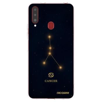 Picasee husă transparentă din silicon pentru Samsung Galaxy A20s - CANCER