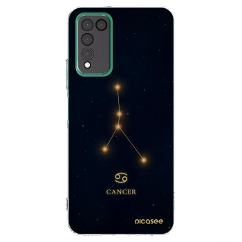 Picasee husă transparentă din silicon pentru Honor 10X Lite - CANCER