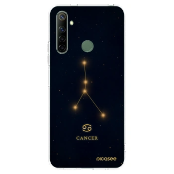 Picasee husă transparentă din silicon pentru Realme 6i - CANCER