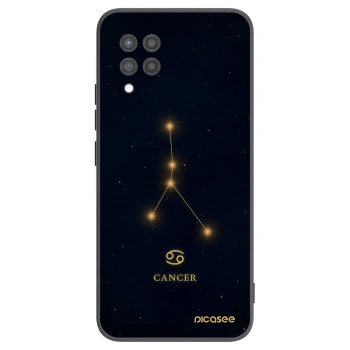 Picasee husă neagră din silicon pentru Samsung Galaxy A42 A426B - CANCER
