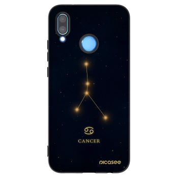 Picasee husă neagră din silicon pentru Huawei P20 Lite - CANCER