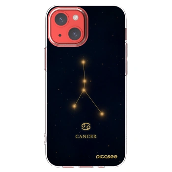 Picasee husă transparentă din silicon pentru Apple iPhone 13 mini - CANCER