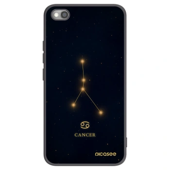 Picasee husă neagră din silicon pentru Xiaomi Mi Note 10 (Pro) - CANCER