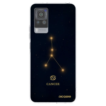 Picasee husă transparentă din silicon pentru Vivo X60 Pro 5G - CANCER