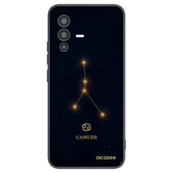 Picasee husă neagră din silicon pentru Vivo V23 5G - CANCER