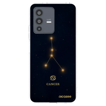 Picasee husă transparentă din silicon pentru Vivo V23 5G - CANCER