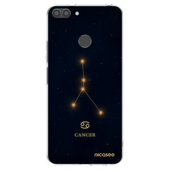 Picasee husă transparentă din silicon pentru Huawei P Smart - CANCER