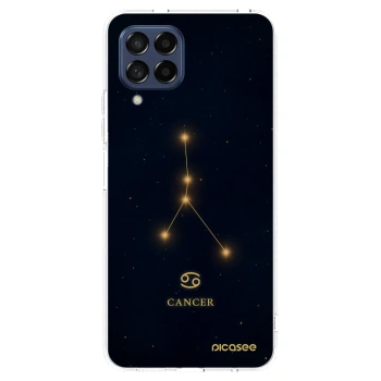 Picasee husă transparentă din silicon pentru Samsung Galaxy M53 5G - CANCER