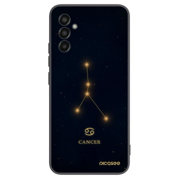 Picasee husă neagră din silicon pentru Samsung Galaxy M13 M135F - CANCER
