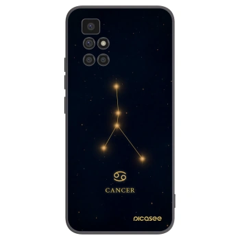 Picasee husă neagră din silicon pentru Xiaomi Redmi 10 (2022) - CANCER