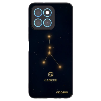 Picasee husă neagră din silicon pentru Honor X6 - CANCER