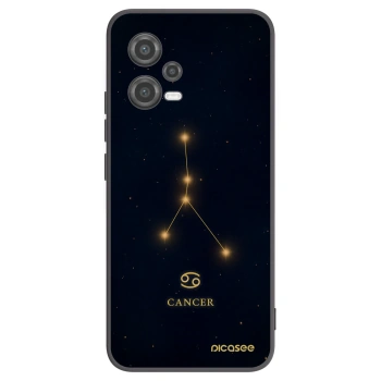 Picasee husă neagră din silicon pentru Xiaomi Poco X5 - CANCER