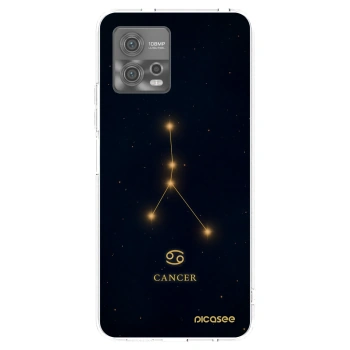 Picasee husă transparentă din silicon pentru Motorola Moto G72 - CANCER
