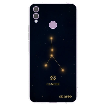 Picasee husă transparentă din silicon pentru Honor 8X - CANCER