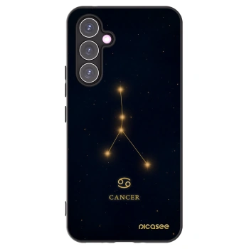 Picasee husă neagră din silicon pentru Samsung Galaxy A54 5G A546B - CANCER