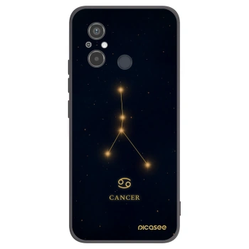 Picasee husă neagră din silicon pentru Xiaomi Redmi 12C - CANCER