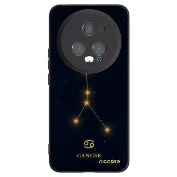 Picasee husă neagră din silicon pentru Honor Magic5 Pro - CANCER