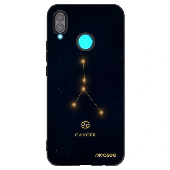 Picasee husă neagră din silicon pentru Huawei Nova 3 - CANCER
