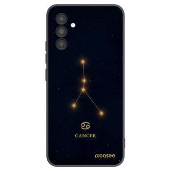 Picasee husă neagră din silicon pentru Samsung Galaxy A04s A047F - CANCER