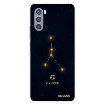 Picasee husă transparentă din silicon pentru Motorola Moto G62 - CANCER