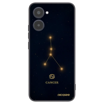 Picasee husă neagră din silicon pentru Realme 10 4G - CANCER