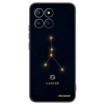 Picasee husă neagră din silicon pentru Honor 70 Lite - CANCER