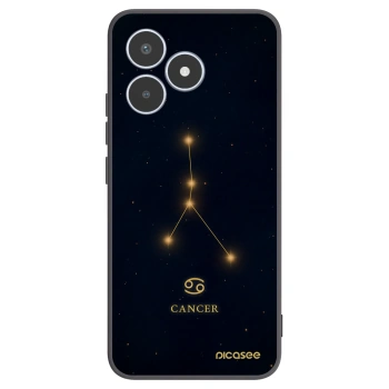 Picasee husă neagră din silicon pentru Realme C53 - CANCER