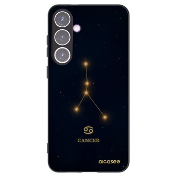 Picasee husă neagră din silicon pentru Samsung Galaxy S24+ S926B 5G - CANCER