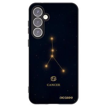 Picasee husă neagră din silicon pentru Samsung Galaxy S23 FE S711B - CANCER
