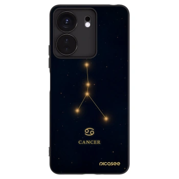 Picasee husă neagră din silicon pentru Xiaomi Redmi 13C 4G - CANCER