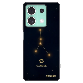 Picasee husă neagră din silicon pentru Xiaomi Redmi Note 13 5G - CANCER