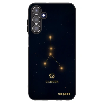 Picasee husă neagră din silicon pentru Samsung Galaxy A15 A155F 4G - CANCER