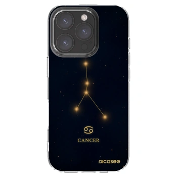 Picasee husă transparentă din silicon pentru Apple iPhone 16 Pro - CANCER