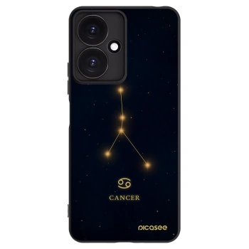 Picasee husă neagră din silicon pentru Xiaomi Redmi 13C 5G - CANCER