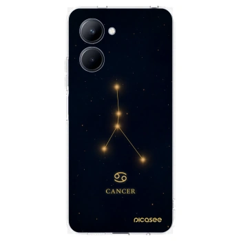 Picasee husă transparentă din silicon pentru Realme C33 (2023) - CANCER