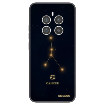 Picasee husă neagră din silicon pentru Realme 12 Pro 5G - CANCER